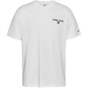 Tommy Jeans Tjm Clsc Linear Back Print Tee - White