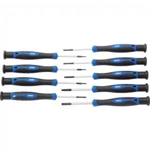 Draper 9 Piece Torx Precision Screwdriver Set