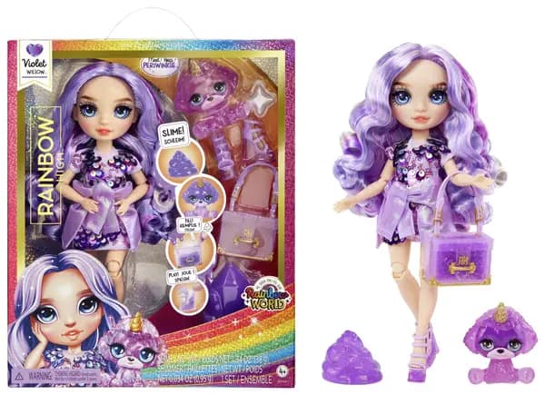 Rainbow High Rainbow High Classic Rainbow Fashion Doll-Violet