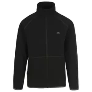 Trespass Mens Faxfleet Fleece Jacket (4XL) (Black)