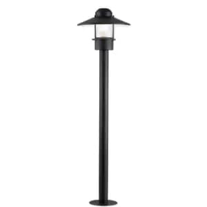 Elstead Klampenborg Outdoor Bollard Black, IP44