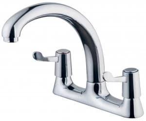 Wickes Modena Deck Mixer Kitchen Sink Tap Chrome