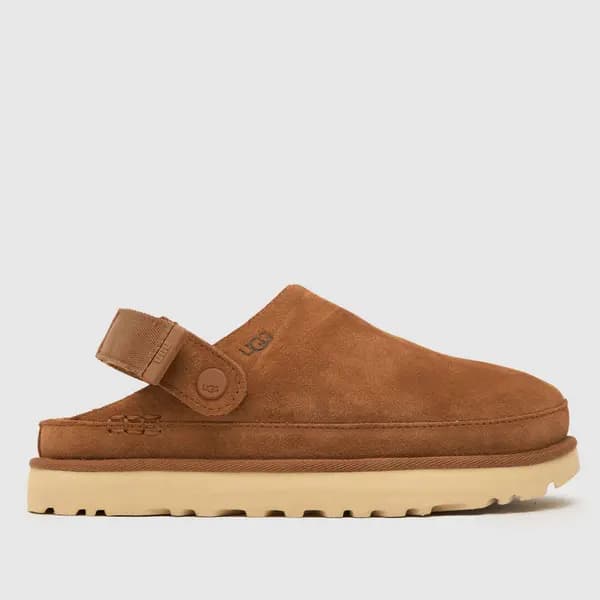 UGG goldenstar clog sandals in chestnut Tan UK 3 (EU 36)