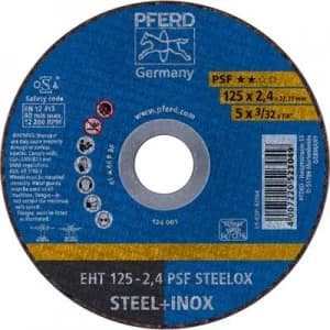 PFERD Psf Steelox 61721122 Cutting disc (straight) 125mm 22.23mm 25 pc(s)