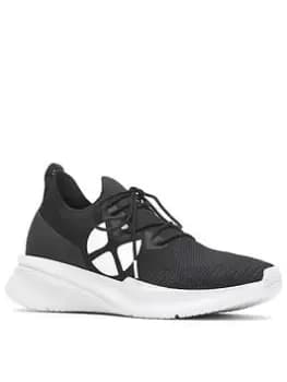 Hush Puppies Hush Puppie Spark Lace Up Trainer, Black, Size 11, Men