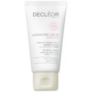 DECLEOR Organic Harmonie Calm Soothing Comfort 2 in 1 Cream & Mask