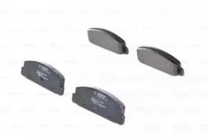 Bosch 0986424817 BP955 Brake Pad Set Disc Brake Rear Axle