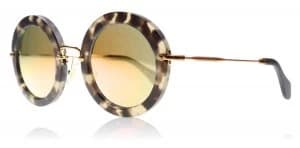 Miu Miu MU13NS Sunglasses Matte Tortoise UBB2D2 49mm