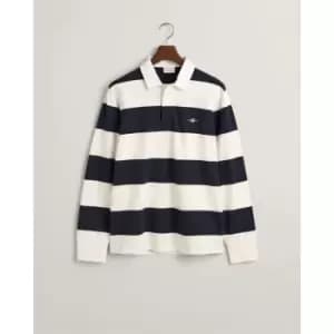Gant Reg Shield Barstripe Heavy Rugger E - Cream