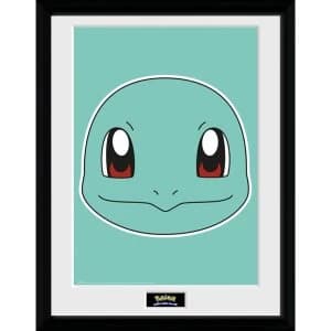 Pokemon Squirtle Face Collector Print