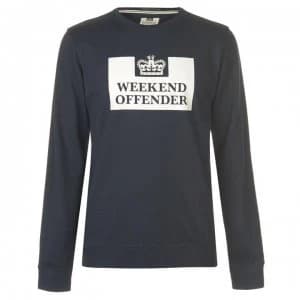 Weekend Offender Dean Sweatshirt - Navy