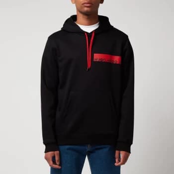 HUGO Mens Diorgione Hoodie - Black - M