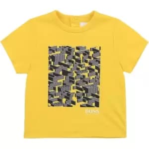 Boss Short-sleeved T-Shirt - Yellow