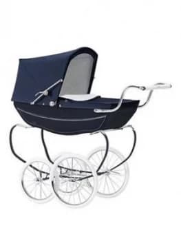 Silver Cross Oberon Dolls Pram - Navy, One Colour