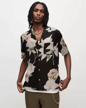 AllSaints Alamein Floral Shirt