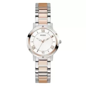 Guess GW0404L3 Womens Dawn Two Tone Bracelet Wristwatch