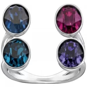 Ladies Swarovski Stainless Steel EMINENCE RING SIZE L