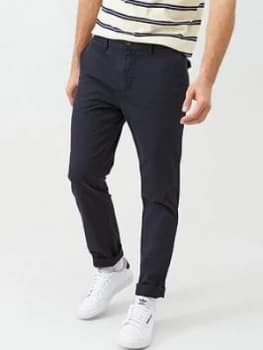 Lyle & Scott Needlecord Trousers - Navy