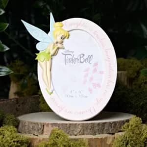 Disney Tinkerbell Resin Oval Photo Frame
