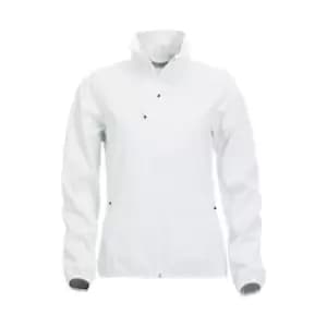 Clique Womens/Ladies Basic Soft Shell Jacket (L) (White)