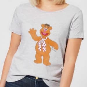 Disney Muppets Fozzie Bear Classic Womens T-Shirt - Grey - 3XL