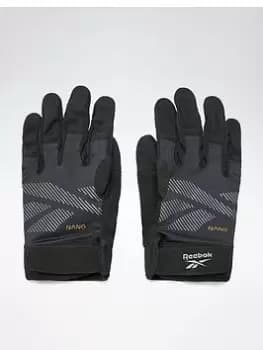 Reebok United By Fitness Training Gloves, Black Size M Men