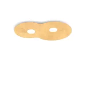 Circle Lifestyle Metal Surface Mounted Ceiling Light - Leaf Gold Finish, 2x GX53