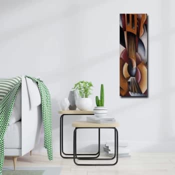 3090ABSC - 027 Multicolor Decorative Canvas Painting