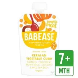 Babease Keralan Vegetable Curry 130g (6 minimum)