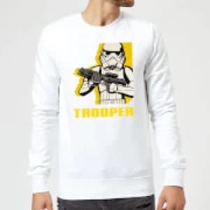 Star Wars Rebels Trooper Sweatshirt - White - L