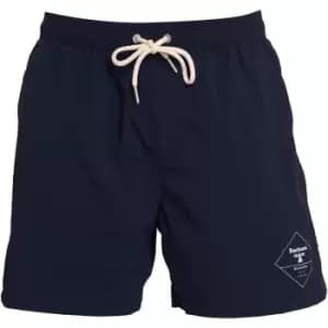 Barbour Beacon Logo Swim Shorts - Blue