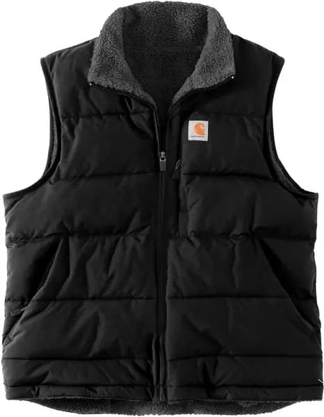 Carhartt Relaxed Midweight Utility Ladies Vest, black, Size L for Women