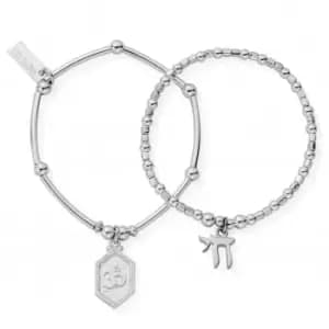 Childrens Set of 2 Spiritual Bracelet CSBSET910674