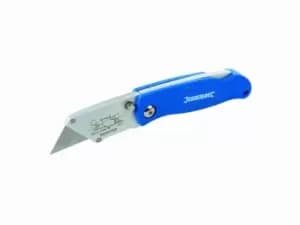 Silverline 699155 Lock-Back Utility Knife 100mm