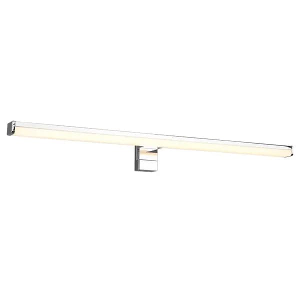 Lino Modern 60cm Bathroom Wall Lamp Chrome 3000K IP44