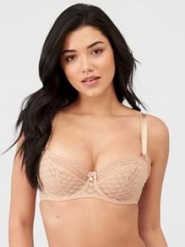 Curvy Kate Dottie Balcony Bra - Latte