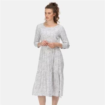 Regatta Briella Dress - White Ditsy