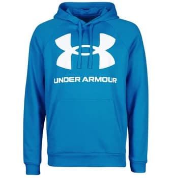 Urban Armor Gear UA RIVAL FLEECE BIG LOGO HD mens Sweatshirt in Blue - Sizes XXL,S,XL,UK S,UK M,UK L,UK XL,UK XXL