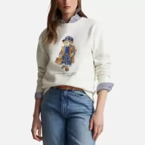 Polo Ralph Lauren Prep Bear Cotton-Blend Jersey Sweatshirt - M