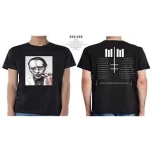 Marilyn Manson - Heaven Upside Down Tour (Winter 2017) Unisex Small T-Shirt - Black
