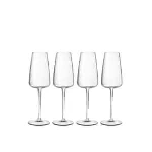 Luigi Bormioli Talismano Flute glasses 210ml set of 4