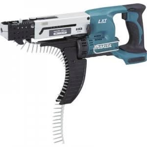 Makita Cordless screwdriver (+ screw magazine attachment) 18 V w/o battery