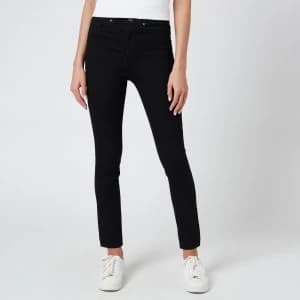 Hugo Boss Superskinny Crop 1.0 Jeans Black Size 26 Women
