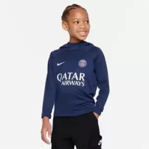 Nike Saint-Germain Academy Pro Little Kids Nike Dri-FIT Soccer Pullover Hoodie - Blue