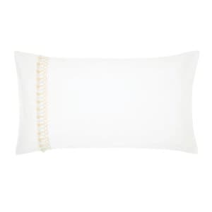 Harlequin White Cotton Percale 180 Thread Count 'Nirmala' Standard Pillow Cases