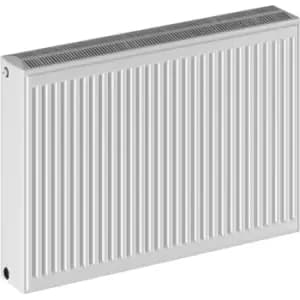 Stelrad Softline Compact Type K3 Steel Panel Radiator 600 x 1100mm 8967Btu in White (Ral9016)