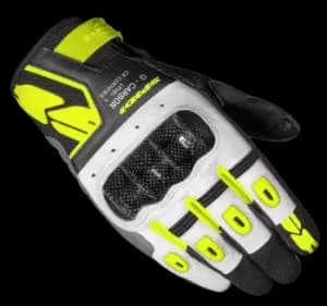 Spidi G-Carbon Lady Yellow Fluo Motorcycle Gloves L