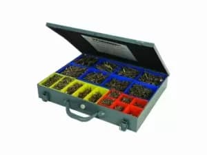 Fixman 640485 Goldstar Countersink Screws Pack 3400pce