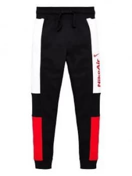 Nike Sportswear Air Older Boys Joggers - Black/Red