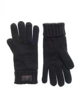 Superdry Stockholm Gloves - Black, Men